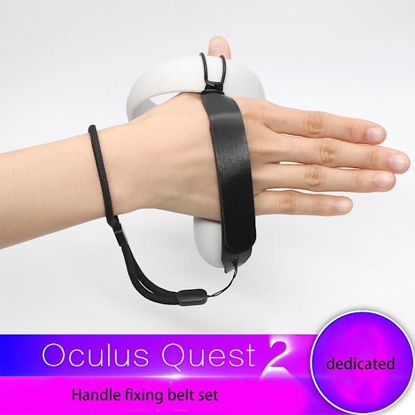 Justerbart handledsrem för Oculus Quest 2 handledsrem Vr glasögon tillbehör