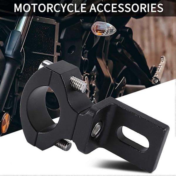 Universelt Styrefeste 22 25mm 7/8 Tommers Motorsykkel Lyktebrakett Spotlight Rørklemme for Cafe Racer