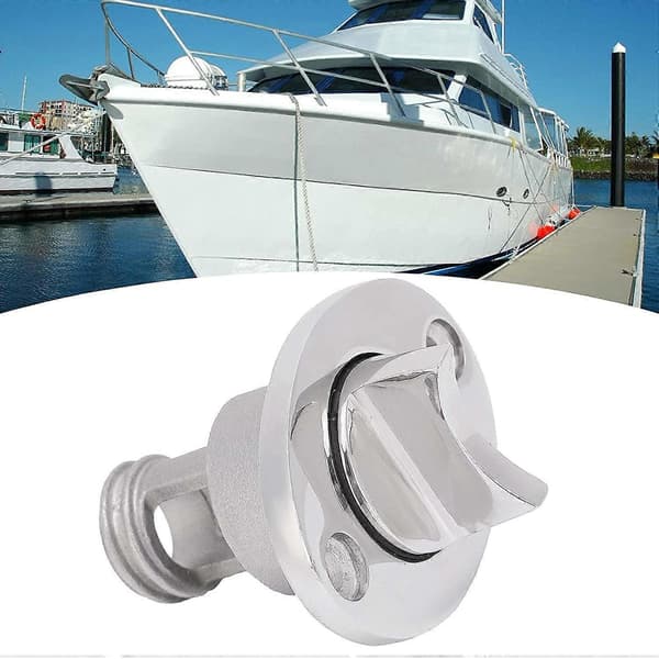 Bådafløbsstop Propp Udskiftning Rustfrit Stål Marine Yacht Vandstop