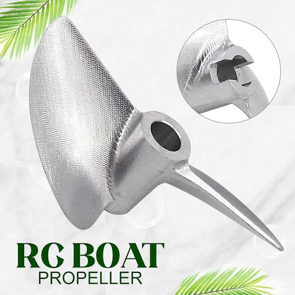 RC-båtpropeller CNC 42mm 4,76mm 3/16 tum 7075 aluminiumlegering 1,4 stigning av spiral