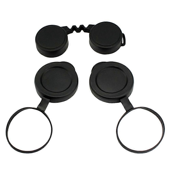 1 Set Kikare Objektivskydd Gummi Objektivlock för Skydd
