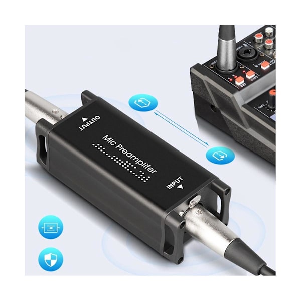 Ma-1 Mic Activator, Ultraren, Mikrofonförförstärkare för Studio eller Hemmainspelning, Livestream