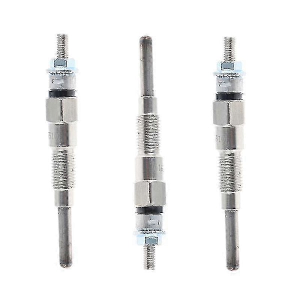 3 ST Motorvärmare Glödstift 8Mm för Traktor B21 B1700D B1700E Artikelnummer 16851-65512 16851-65510