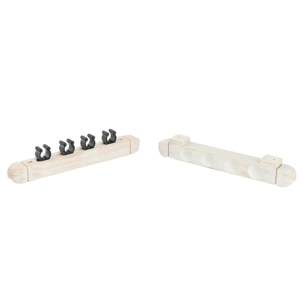 4 Pool Kø Rack, Billardkø Holder Vægmontering, Stangclips, Billardtilbehør