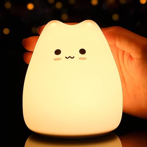 Cloud night light with plug, for wall, stairs, automatic LED wall light with twilight sensor for stairs, hallway, bedroom, toilet