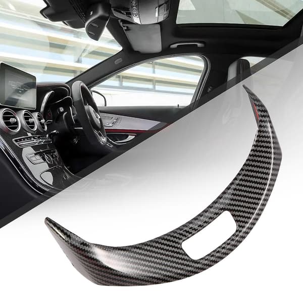 Dekorativ ramme med knapper for midtkonsoll armlene til bil, for C W205 Glc X253 2015-2020 A