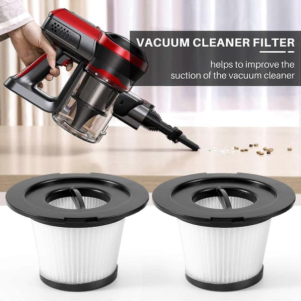 2 stk. filter til Dibea T6 C17 T1 SC4588 600W 2-i-1 Støvsuger