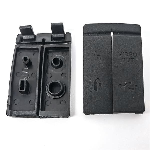 1 Set USB/-Kompatibel DC IN/VIDEO UT Gummidörr Bottenlucka för 40D Kamera