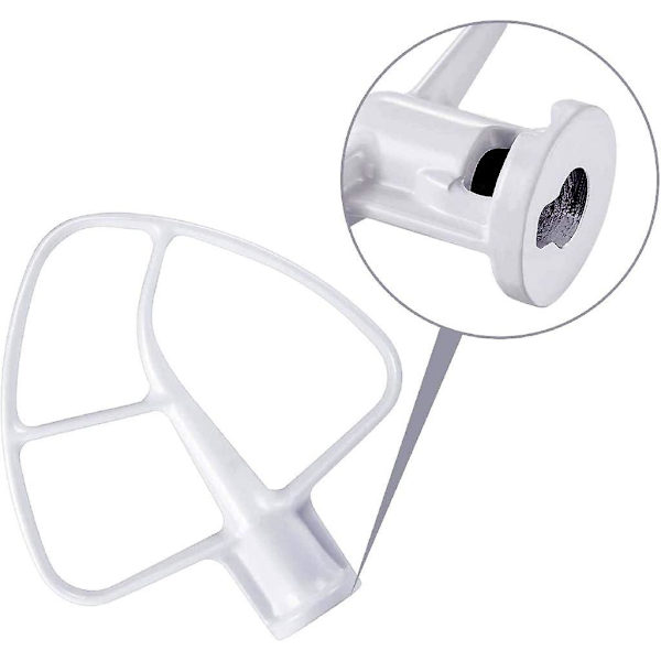 Kompatibel med 4,5-kvarts Mixer Belagt Fladpisker og Tilt Head Stand Mixer Piskeris