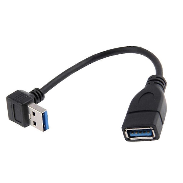 Data Sync 90° USB 3.0 Nedadvinklet Adapterkabel til Hun A