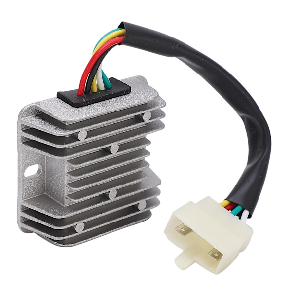 Motorcykel Spændingsregulator Likretter 5 Tråd Flad Hoved Han Stik til 150cc 250cc ATV Dirt Bike 12V