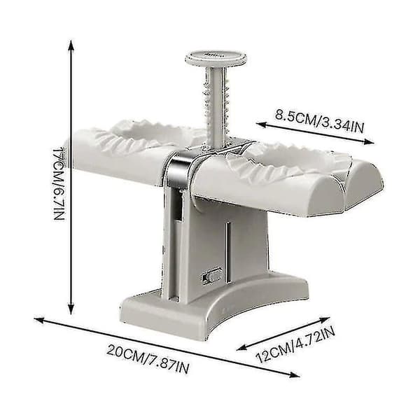 Dobbelthodet Automatisk Dumpling Maker Form for Husholdningsbruk