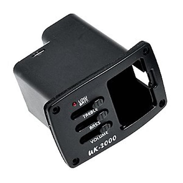 Uk-2000 Spiral Piezo Kabel Pickup Eq og Pre Amp til Ukulele (uden Batteri)