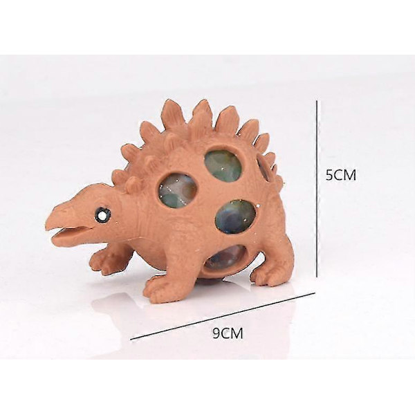 Anti-stress Squishy Flerfärgad Avkoppling Grape Boll Squeeze Dinosaur Kyckling Leksak