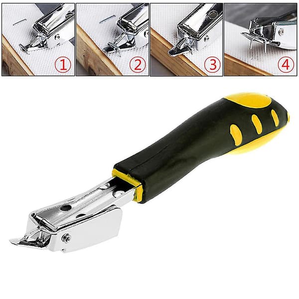 Upholstery Carpet Puller Tool Staple Remover Tack Ofiice Claw Hand Held Stapler