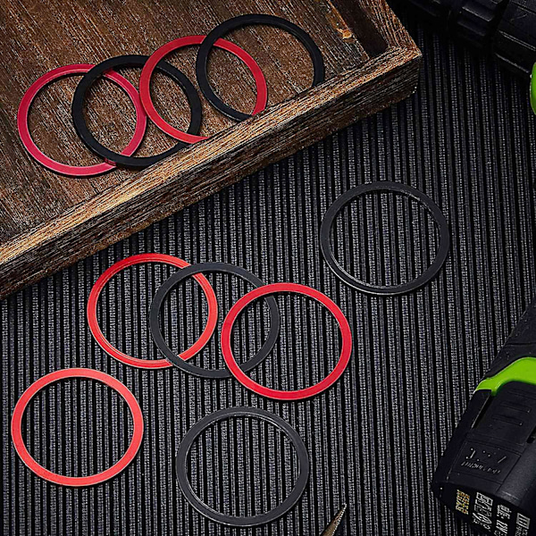 10 Stykker Sykkel 7 8 9 10 11 Speed Kassett Styring Hjulnav Spacere 1mm 1.5mm 2mm 2.5mm 3mm Krank
