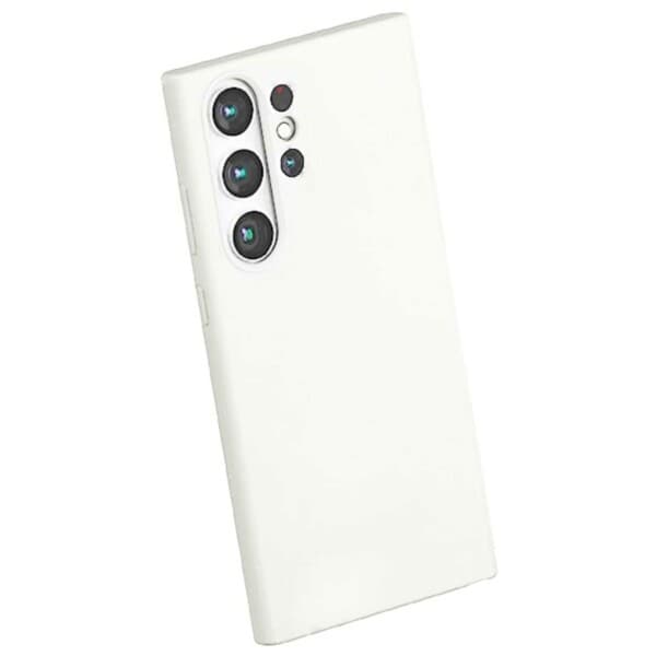 Galaxy S23 Ultra Deksel Silikon Hvit