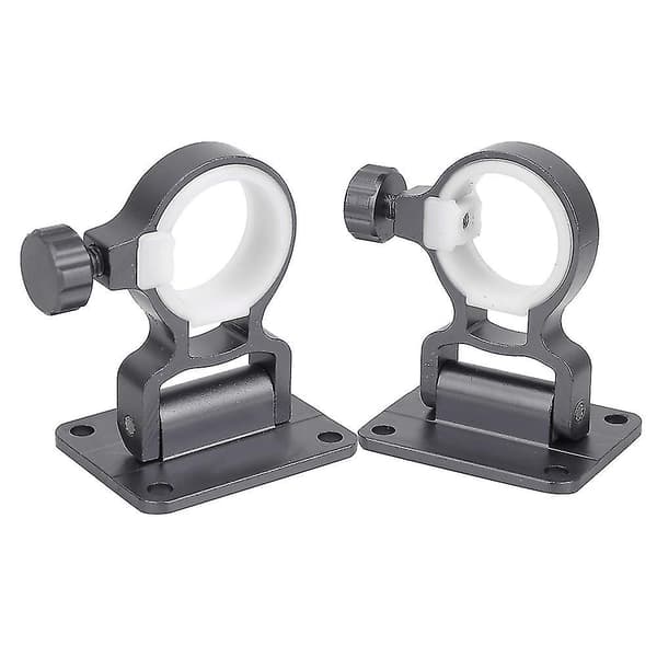 Fiskeboxparasollhållare i aluminiumlegering (grå, 2 st)