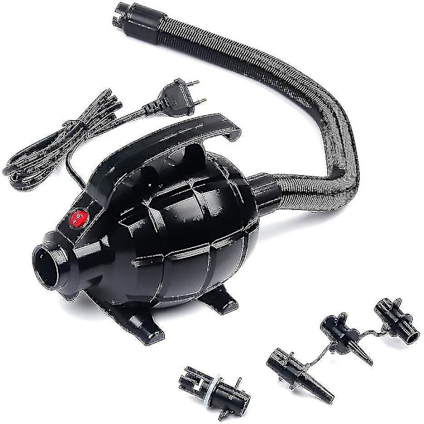 Elektrisk luftpumpe for oppblåsbar SUP-brett og oppblåsbar gym tumble track gulvmatte Tumble Mat Taekwondo Yoga Gym Mat-yu