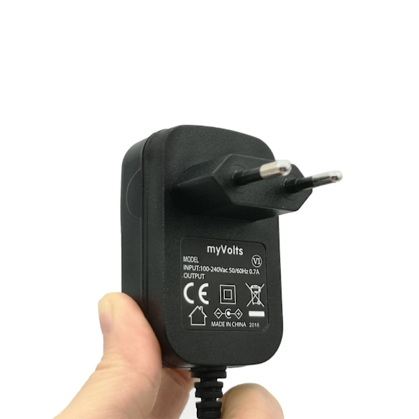 12V myVolts -vaihtovirtalähde, yhteensopiva LD Systems Mei 100 G2 langattoman järjestelmän kanssa
