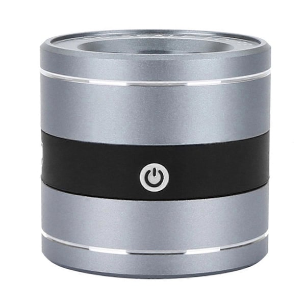 Förstoringsglas Metall Full Metall Mikroskop Lupp LED Skala Lupp USB Laddning Fickläsning för R