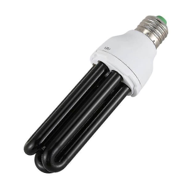 2x E27 40w UV Ultraviolet Fluorescerende Sortlys CFL Pære Lampe 220v Form: lige Effekt Vo