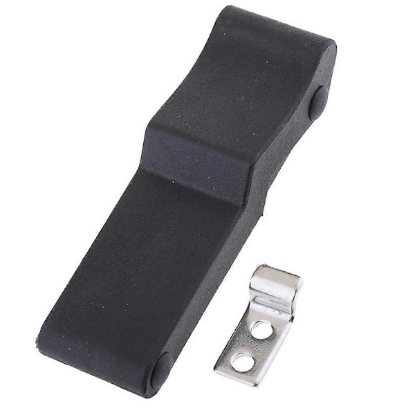 Trekkspenne, Over-Senter, Svart Gummi, 3.8\" for Marine Yacht Båt