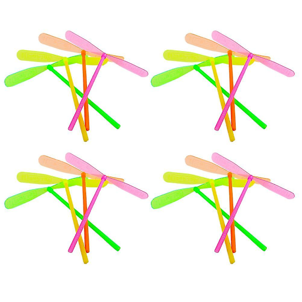 40 stk RC Helikoptere Legetøj til Udendørs Flyvning, Dragonfly Legetøj, Dragon Fly Copter Legetøj, Disk Flyvende Tallerkener, Håndhelikopter Legetøj