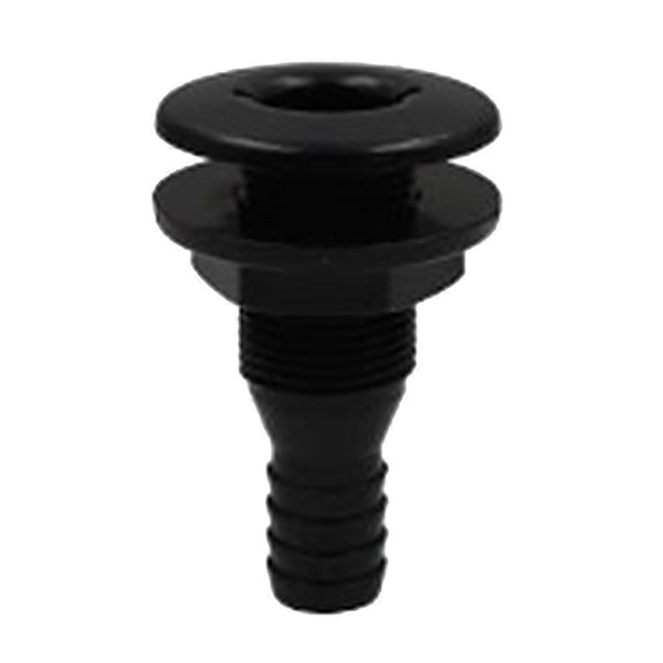 5/8'' Sort Marine Gennemføringskonnektor Udskiftning Bilge Pumpe Slangefitting