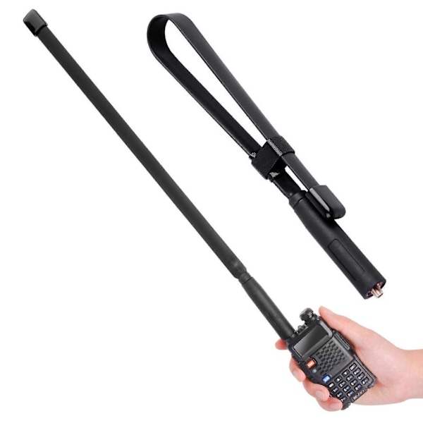 Talkie Antenne Signalforstærker Dual Band VHF/UHF Håndholdt til BaoFeng UV-82