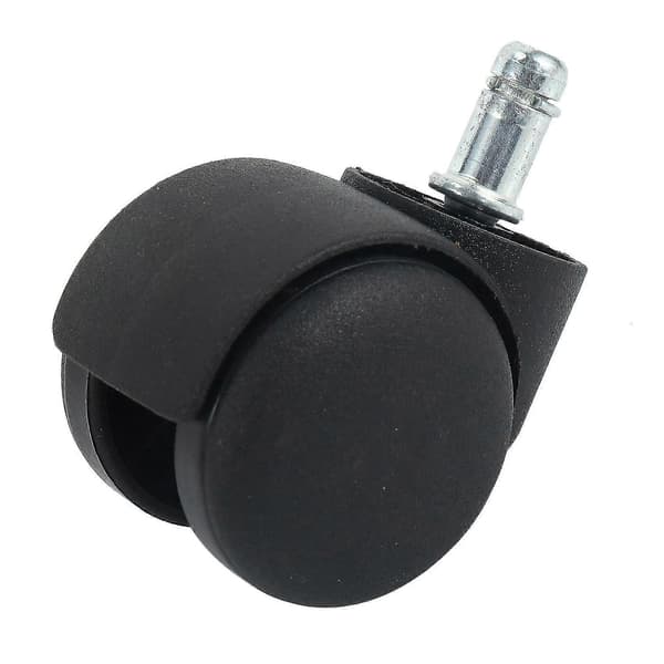 50 mm kontorstol hjul - sæt med 10 - sort