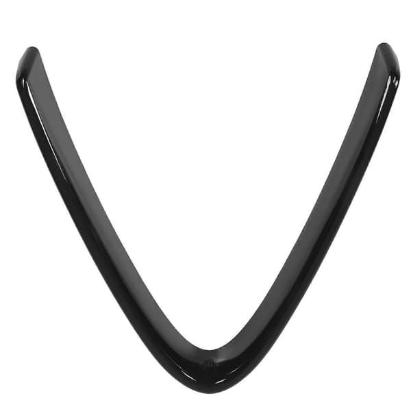 Front Grill Trim Blank Sort Ridsefast Udskiftning til Alfa Romeo Giulia 2017 til 2020