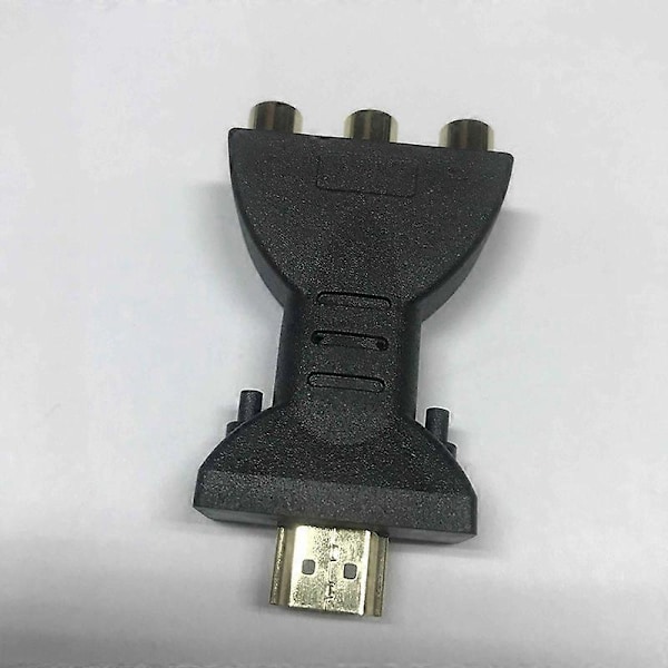 HDMI-kompatibel till 3 RGB RCA Video Ljud Adaptrar HDMI-Hane till 3 RCA Video Ljud Adapter Komponent C