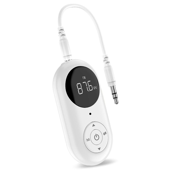 Bluetooth-vastaanotinlähetin FM-lähetin 3-in-1 langaton lisä-äänivastaanotin TV:lle autoon P