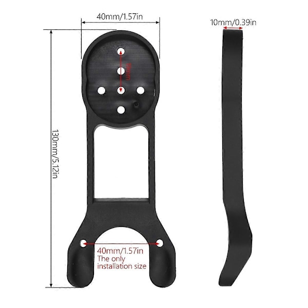 Til H11 H36 Integreret Cykelstyr Computer Mount Holder Support