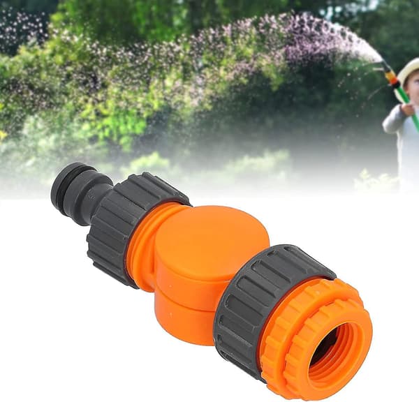 Snabb slangkoppling, 180 graders snabbkoppling i plast, krankoppling, roterbar adapter
