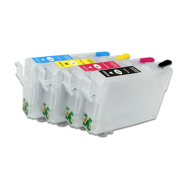 Påfyllningsbar bläckpatron med engångschip för Epson 604 604xl XP-2200 XP 2205 3200 3205 4200 4205 WF 2910 2930 2935 2950