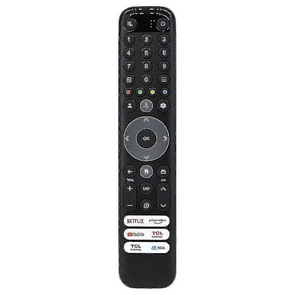 RC833 GUB1 Fjernbetjening til TCL 50-75\" C645/C745/C845 4K Smart TV