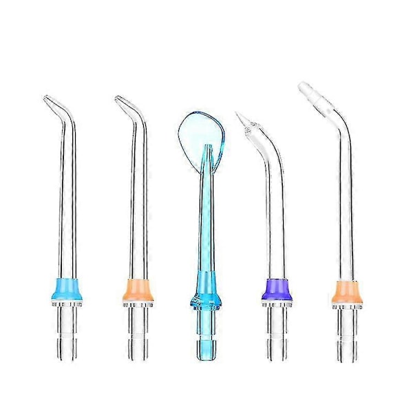 Professionell Sladdlös Vattentrådsanordning - Kraftfull Dental Oral Irrigator Med Gravitationskula - 5 Nivåer, 5 Munstycken - Portabel & Resevänlig G