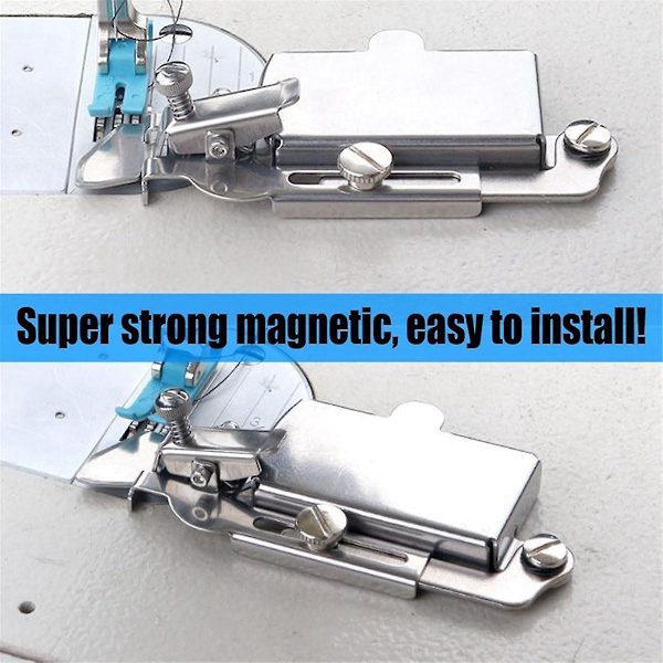2 st Multifunktionella Magnetiska Sömguide, Sömguide, Hemguide, Guide för Industriell Låssöm
