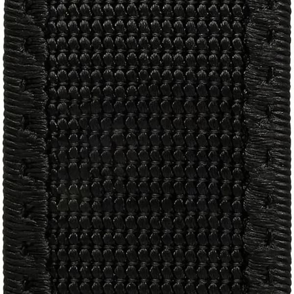 Elastisk bælte uden spænde, 4-pak, metalkrog, sort, til mænd og kvinder, bukser og shorts