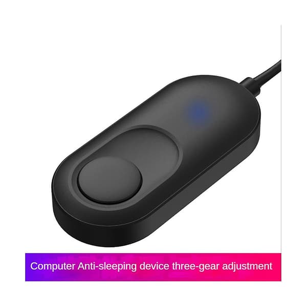 USB Muse Jiggler Usynlig USB Musebevæger med 3 Arbejdstilstande og ON/OFF Knapper, Holder Computer Aktiv