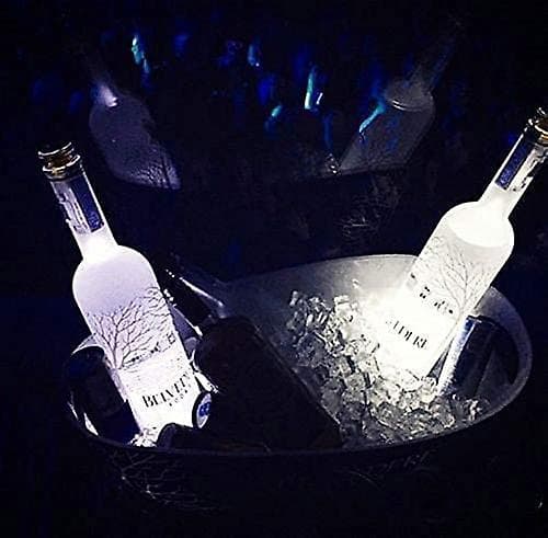 LED Coaster, 12 stk. Lysende Coasters, LED Flaskelys