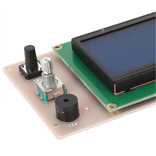 12864 LCD-skärm 3D-skrivare Ersättningsdel LCD-kontrollmodul för Anet A6 A8 PLUS E12 E16