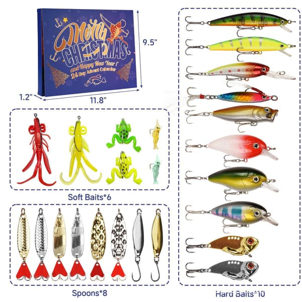 Fiskedrag Set Adventskalender Blind Box Set [GKS]