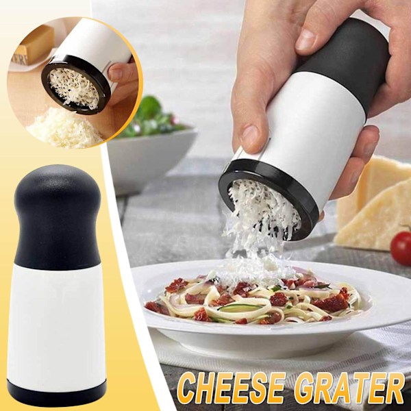 Hjemmekøkken Oste Rivjern, Rotations Oste Rivjern, Håndholdt Værktøj, Robust Oste Skærer, Til Hård Parmesan Eller Blød Cheddar Ost, Ingefær, Smør Ha