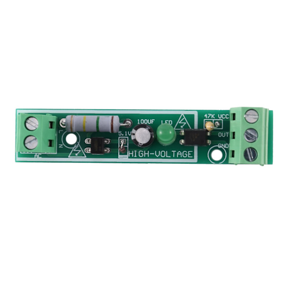 5 st AC 220V Optokopplingsisolationsmodul Spänningsdetektorbräda TTL 3-5V SCM Testning för Mikrostyrenhet
