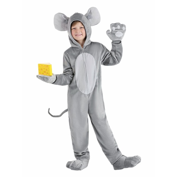 Hästman Djur Jumpsuit Barnkläder Rollspel Cos Party Scenföreställning Kläder Färg: Mus