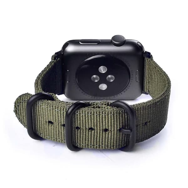 Apple Watch 38/40/41 Nylon Strap Nato Strap Green