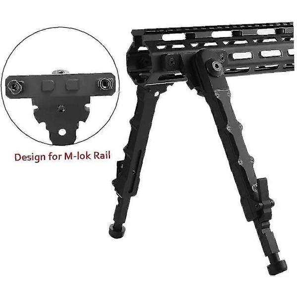 Utomhus Bipod Kamera Justerbar Bipod Aluminiumlegering Snabbkoppling Stabil V9 Bipod För Utomhus Svart Utrustning